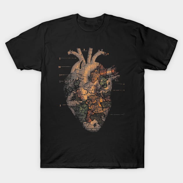 Heart T-Shirt by hitext